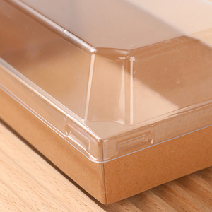 Boîte à pâtisserie de qualité alimentaire en gros avec couvercle transparent, contenants pour le déjeuner, boulangerie, dessert, <span class=keywords><strong>mini</strong></span> beignets, boîte bento jetable - Product Image 4