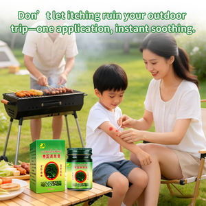 Krim Pijat Herbal Thailand Alami Anti Gatal Gigitan Nyamuk Pereda Nyeri Balsem Penenang Otot Sendi Tersedia OEM - Product Image 6