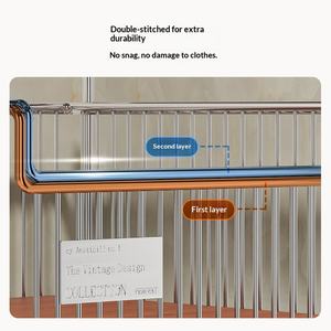 รถเข็นตะกร้าซักผ้าสามชั้<span class=keywords><strong>น</strong></span>พร้อมฉาก<span class=keywords><strong>กั้น</strong></span><span class=keywords><strong>ห้อง</strong></span><span class=keywords><strong>น</strong></span>้ำและที่เก็บเสื้อผ้าระดับไฮเอนด์ - Product Image 5