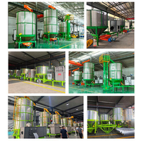 Système de recyclage vertical à circulation d'air à faible taux de bris de grains avec élévateur à godets pour séchoir à grains