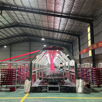 Rouleau de dévidage en acier moleté pour métier à tisser circulaire, pour le maintien stable du tissage de sacs en filet circulaire