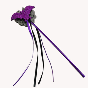 Varita de Hada con Diseño de Calabaza y Purpurina Hecha a Mano, Novedad de Halloween 2026, Juguetes de Varita de Murciélago para Niños - Product Image 5