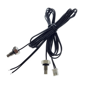 สมาร์ทอิเล็กทรอนิกส์ เทอร์มิสเตอร์ NTC เกลียว M6 สแตนเลส 304 เซ็นเซอร์วัดอุณหภูมิ NTC 100k มาตรฐานกวางตุ้งพร้อมอุปกรณ์ติดตั้ง - Product Image 1