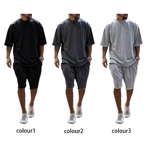 Tuta Sportiva Personalizzata con Logo per Squadre, Set <span class=keywords><strong>di</strong></span> <span class=keywords><strong>Abbigliamento</strong></span> Sportivo da <span class=keywords><strong>Uomo</strong></span> in Due Pezzi - Product Image 4