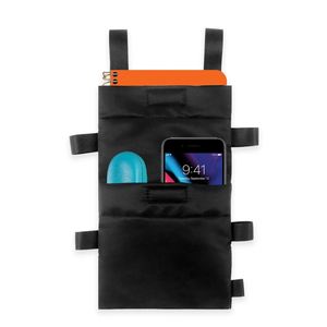 <b>Large</b> Capacity Crutch Accessories Storage Pouch Organizer Bag with Drink Holder and Multiple Pockets - Product Image 2