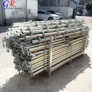 Guangzhou fabricante de aço layher truss palco para áudio/luz/tela para venda