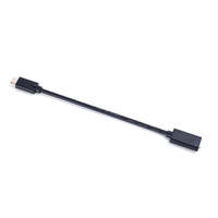 Câble d'extension USB 3.2 Type C mâle vers femelle 0,5M/1M 10 Gbps 100W PD moulé noir