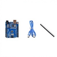 1 unidad para placa de desarrollo R3 con chip CH340G+MEGA328P, cable USB de 16MHz