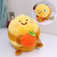 Boneka Lebah Mia Custom Supplier, Mainan Serangga Lucu, Gantungan Kunci Boneka, Liontin Tas, Hadiah untuk Anak dan Perempuan, Hadiah Ulang Tahun.