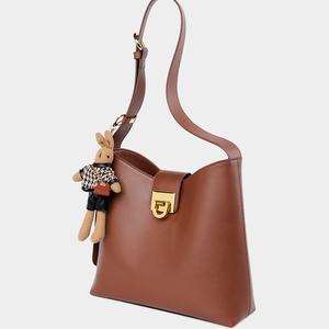 Sac panier en cuir véritable, tendance et élégant, sac à bandoulière pour femme - Product Image 4