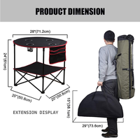 Table de camping portable légère, design moderne, en fer, pliable, pour la plage, durable, en aluminium, pour les pique-niques, l'école