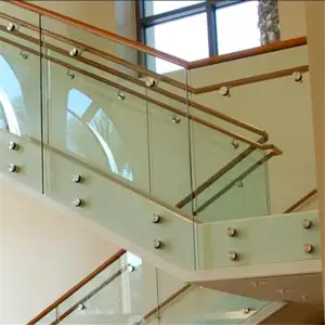 Aleader Glass Stair Balustrade Standoff Glass Wall Spacer Pin Berdiri