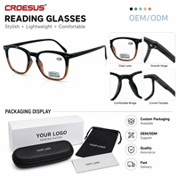 Nouvelles lunettes de lecture classiques légères 1.50 noires, lunettes de presbytie tendance pour hommes, femmes, unisexe, montures carrées en PC