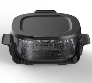 Freidora de Aire Digital de Vidrio Newle 4L 1500W con Cesta Visible, Pantalla Táctil a Color, 12 Ajustes Preestablecidos, Sin Aceite, Saludable, Circulación de Aire de Alta Velocidad - Product Image 4