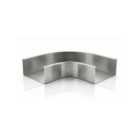 Bandeja Portacables de Acero Inoxidable 304, Resistente a la Corrosión, con Fondo Sólido, para Construcción Eléctrica