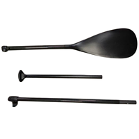 Pagaie de SUP gonflable en fibre de carbone avec lame en plastique réglable