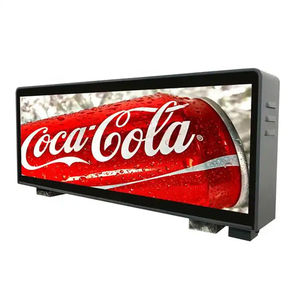 Hd P5 Publicidad Displayvideo Taxi Top Pantalla Led P2.5Mm Pantalla de publicidad de vehículos Pantalla de publicidad de automóviles para techo de taxi - Product Image 1