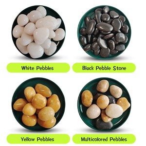 Venta de fábrica Fino pulido Black River Rock Guijarros <span class=keywords><strong>Grandes</strong></span> Black Pebble Stones <span class=keywords><strong>para</strong></span> paisajismo <span class=keywords><strong>Jardín</strong></span> - Product Image 4