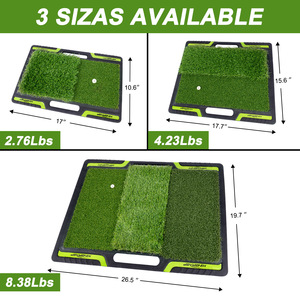 Passen <b>Golf</b> Hitting Mat Rubber Turf Practice Indoor Outdoor Green Type - Product Image 4