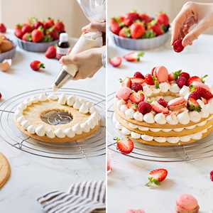 French Star 17 Decorazione a Corno in Blister Utensili per Dessert per Presentazione Elegante - Product Image 6