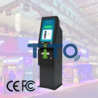 Kiosque de Rédemption de Tickets pour Jeux d'adresse en Ligne, Terminal de Paiement Auto-Service avec Distribution de Billets, Fonction SDK, Pinball Sportif, Anglais