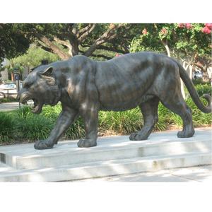 Estatua de tigre de bronce fundido, tamaño real, venta directa de fábrica - Product Image 1