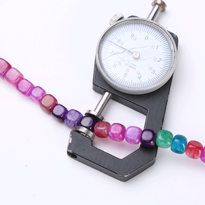 WENCHI - Piedras Preciosas de Ágata Natural de Alta Calidad, Corte Brillante, Cuentas Rojas para Joyería, 8 mm, Atractivo Decorativo, Opción de 3 mm Disponible - Product Image 1