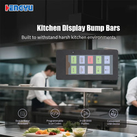 Nuevo Sistema POS de 10 Teclas con Interfaz USB Mini RF, Membrana de Molde Privado, Barra Táctil, para Restaurantes, Industria de Catering, Totalmente Programable