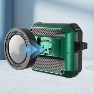 Étui pour <span class=keywords><strong>AirPods</strong></span> 3 <span class=keywords><strong>AirTag</strong></span>, design de caméra pop-up magnétique, antichoc, étui de protection 2 en 1 pour <span class=keywords><strong>Airpods</strong></span> <span class=keywords><strong>Pro</strong></span> 2 - Product Image 2