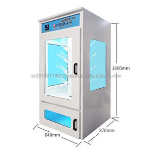 Lavadora de Zapatos Eléctrica Semiautomática Comercial de Acero Inoxidable 220V de Gran Capacidad con Agua Caliente - Product Image 5