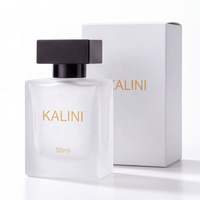 Flacon pulvérisateur en verre vide de 30 ml avec étiquette personnalisée, emballage de marque personnalisé, flacon de parfum de luxe avec boîte