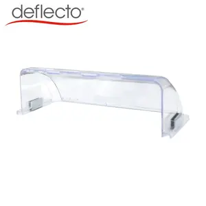 Deflecto 10''x14'' Air Deflector Plastic Air Ventilation with Magnet, Floor Wall Exhaust Vent Outlet Under Furniture Sofa