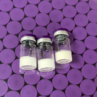 Poudre lyophilisée de haute pureté 99% GHK-Cu, tripeptide-1 liquide, CAS 89030-95-5, collagène peptide lyophilisé