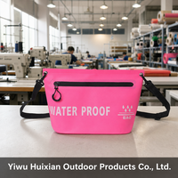 Sac à bandoulière étanche en PVC avec fermeture éclair, pochette étanche pour la natation, la plage, les voyages, sac à bandoulière décontracté pour hommes et femmes