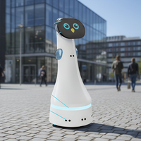 Robot de service IA personnalisable avec interaction vocale intelligente et humanoïde pour la promotion de marque et la réception d'entreprise
