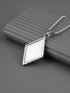 1% ER liontin baja Titanium & jimat perhiasan mode unik grosir kalung baja tahan karat koleksi satu persen - Product Image 6