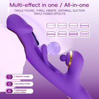 Vibrateur pour point G féminin avec design langue de chaton, 7 fréquences, étanche au quotidien et recharge magnétique USB