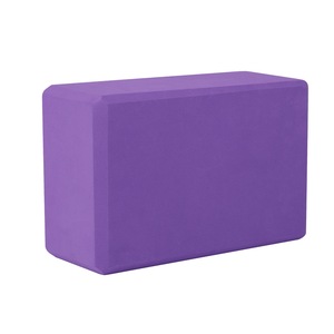Eva Yoga Block 22.9X15.2X10.2 Cm High Density Blue For Yoga Pilates Stretching Exercises - Product Image 2