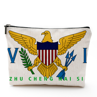 Yap Flag – trousse à cosmétiques pour femmes, jolie trousse de maquillage pour sac à main, trousse de voyage pour articles de toilette, sac de rangement pour maquillage
