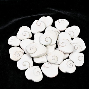 Wholesale Natural Shiva <b>Shell</b> Fossil Gemstone Crystal Crafts Heart for Home Decoration - Product Image 3