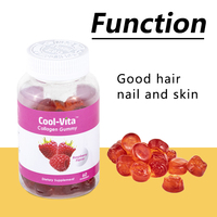 Bonbons Gommeux OEM/ODM à la Biotine et au Collagène, Vitamines C et E, Saveurs Fruitées, Durée de Conservation de 18 Mois, Personnalisables, Soutien Cheveux, Peau et Ongles