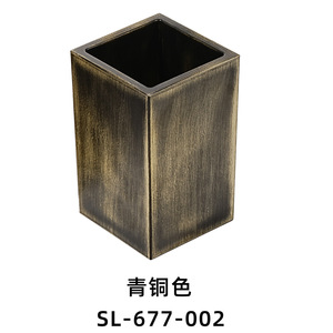 Boîtes à couverts, boîtes à pailles et boîtes de rangement en plastique imitation bois de style antique pour hôtels et restaurants. - Product Image 3