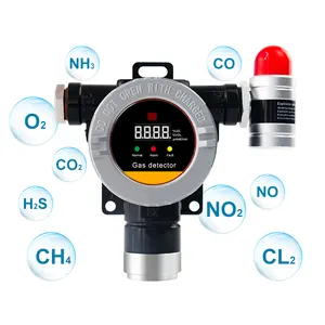Фиксированный газовый детектор фиксированный газовый монитор NH3 фиксированная панель монитора аммиака и токсичного газа