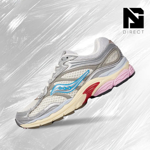 Saucony Wmns Progrid Omni 9 'white Multi' Zapatillas Deportivas Transpirables con Cordones para Mujer, Estilo Casual para Caminar - Product Image 1