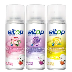 Bitop lemon room air freshener rose auto air freshener lavender household air freshener 250ml