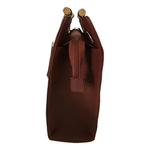 Borsa Tote Fana Teresita Chedrn in Pelle Bovina Fatta a Mano, Casual, a Tracolla con Decorazione a Catena, Manico Singolo, Chiusura con Cerniera, Borsa da Donna - Product Image 4
