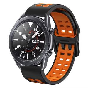 Correa de Silicona <span class=keywords><strong>para</strong></span> Reloj Samsung Galaxy Watch 4, Correa Clásica Active 2, <span class=keywords><strong>Gear</strong></span> <span class=keywords><strong>S3</strong></span> <span class=keywords><strong>Frontier</strong></span>, Huawei GT, 2, 3 y Pro, 20mm/22mm - Product Image 6