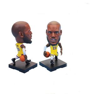 Figuras de Acción de Jugadores de Baloncesto, Figuras de Estrellas de Baloncesto de Plástico PVC con Cabeza <span class=keywords><strong>Grande</strong></span>, Muñecos Deportivos Personalizados para Fanáticos - Product Image 6