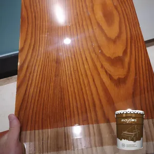 Revestimento transparente de alta dureza do poliuretano, revestimento da verniz da madeira da cor