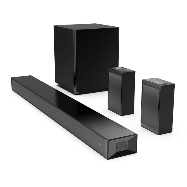 Protek 5.1 Channel Wireless Home Theater Speaker System with Remote Control USB for ABS Plastic